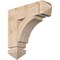 Ekena Millwork Thorton Arts & Crafts Smooth Bracket, Douglas Fir, 3 1/2"W x 14"D x 14"H BKT04X14X14THR03SDF - alternate 1